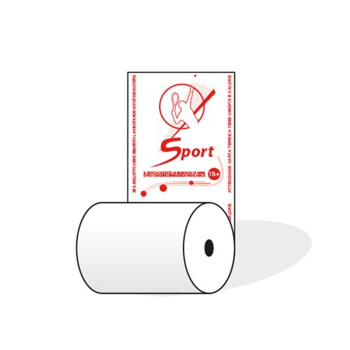 ROTOLI TERMICI SCOMMESSE SPORT GENERICO 80mmX80DM F.12 75 GR